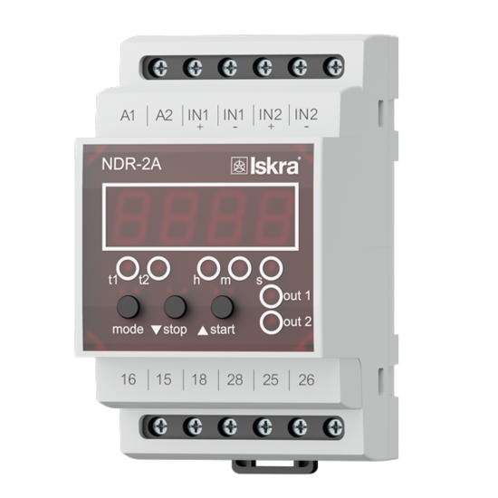 Programmable digital relay NDR-2A, NDR-2B