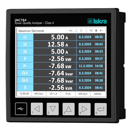 POWER QUALITY ANALYZER iMC784A