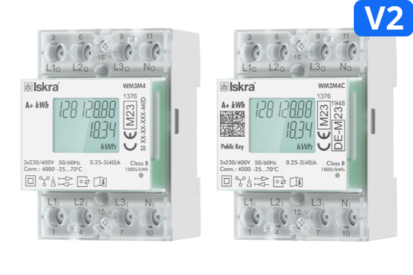 Energy meters WM3M4 V2 & WM3M4C V2